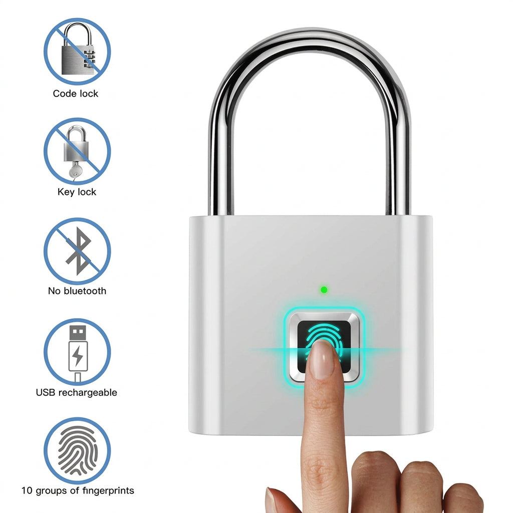Smart Fingerprint Padlock